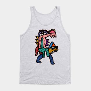 Cool Monster Street Art Graffiti Tank Top